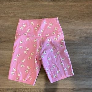 Offline Aerie Pink Biker Shorts